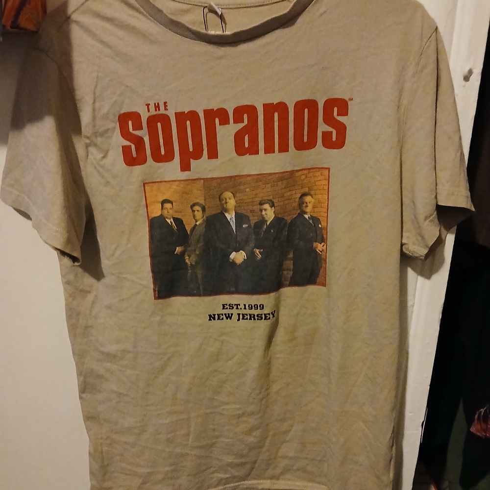 Soprano Tan Graphic Tee